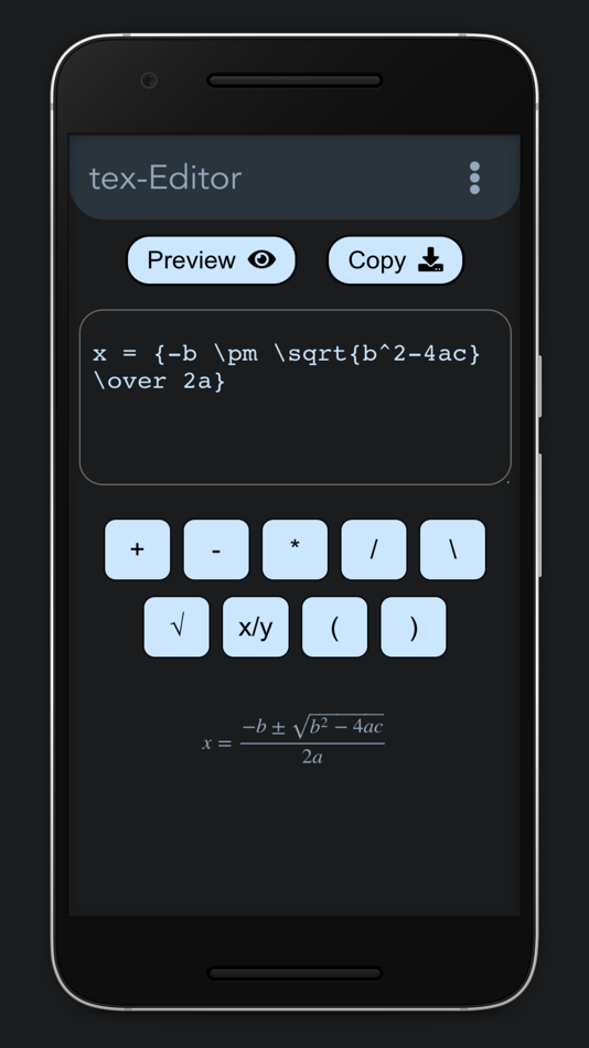 #1. Pro LaTeX Formula Editor (iOS) Podle: Julian Lau