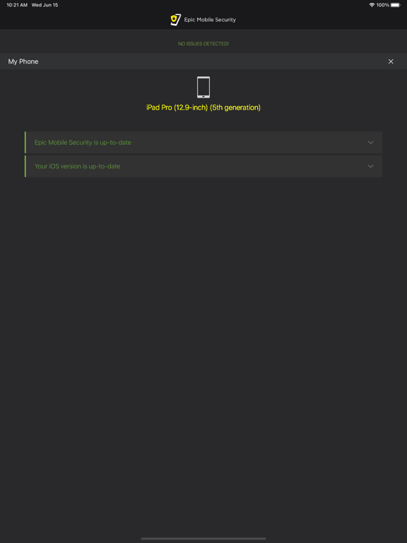 Epic Mobile Security screenshot 3