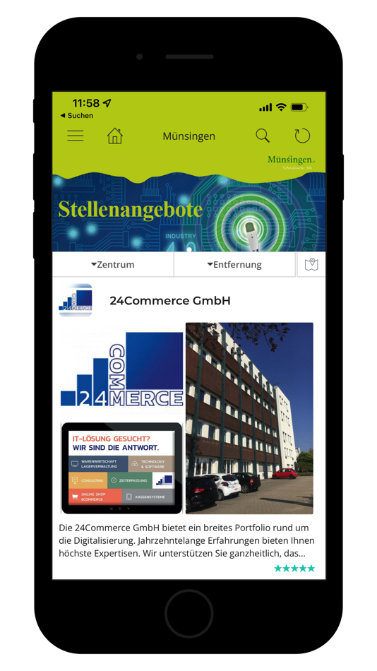 #10. Münsingen App (iOS) Podle: Unipush Media GmbH