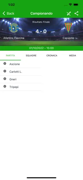 Game screenshot Campionando hack