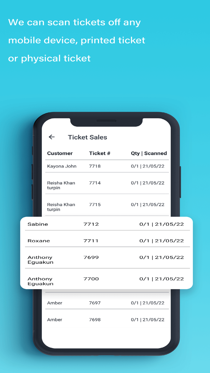 The Ticketport Check-in App