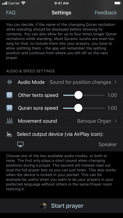Prayer in English Screenshot