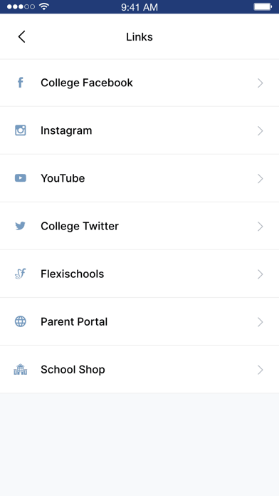 Catholic Regional College Screenshot