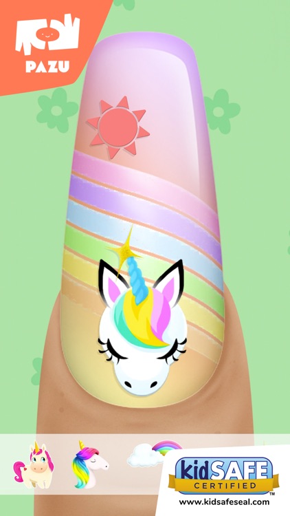 Girls Nail Salon - Kids Games screenshot-6