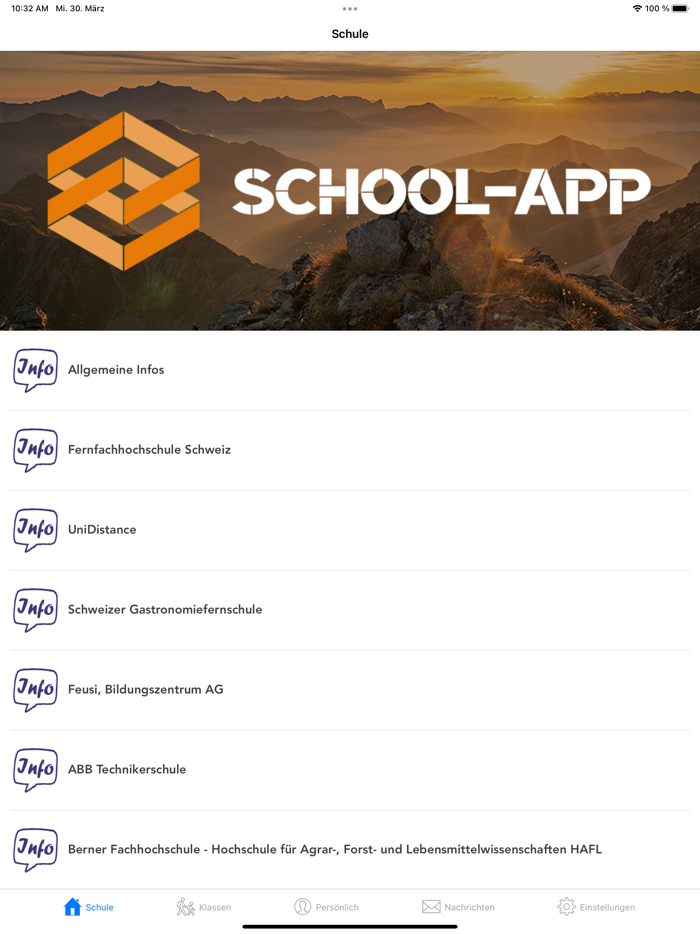 School-App Schweiz