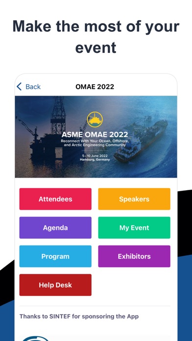 ASME Conferences Screenshot