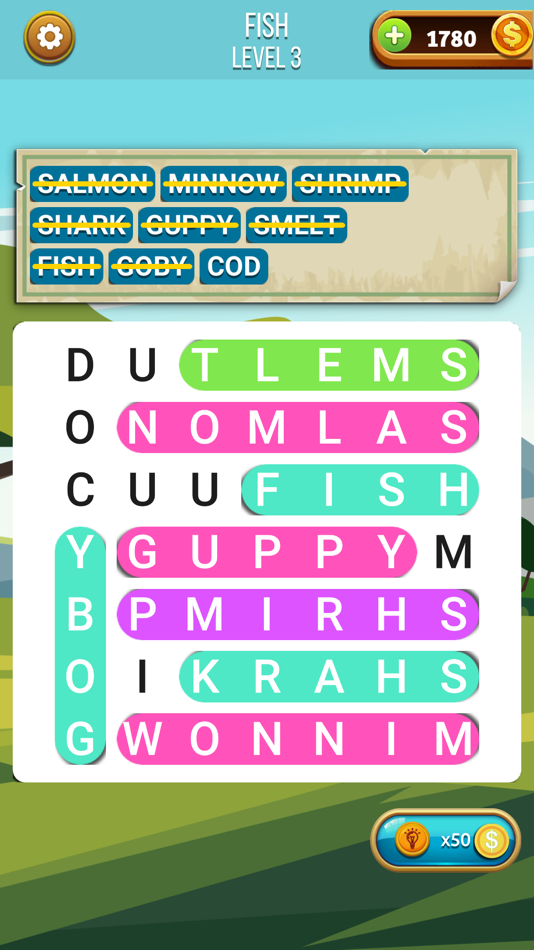#8. Word Search: Hidden Words Game (iOS) By: Md Abu Khalid
