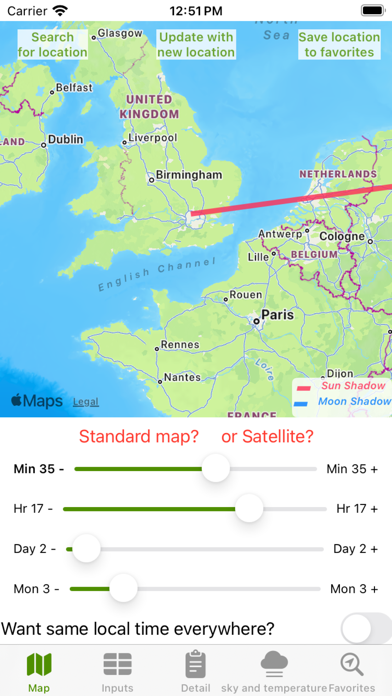 SolarLunar Data Screenshot