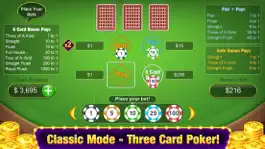 Game screenshot Three Card Poker - Casino Game apk