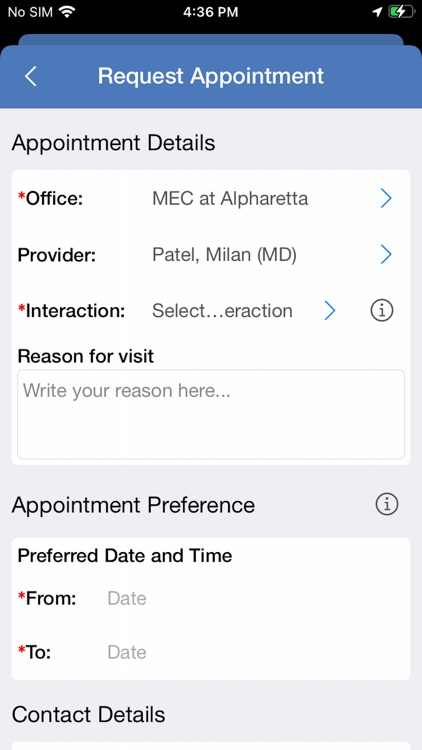 MEC PatientApp screenshot-3