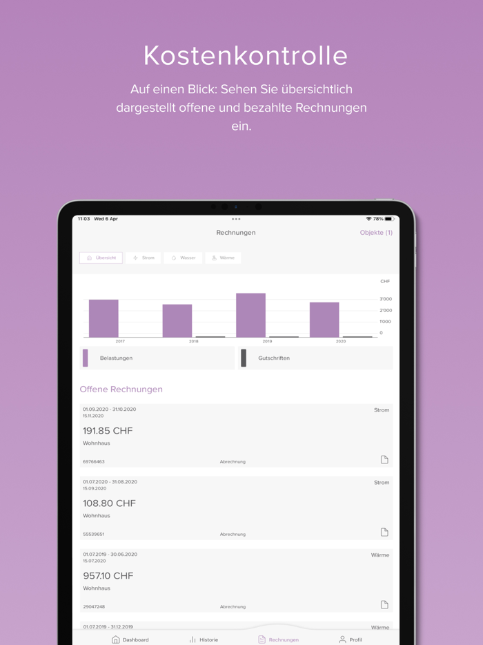 ENERGYBOARD Kundenportal
