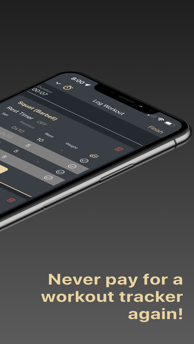 Forge - Workout Tracker Screenshot