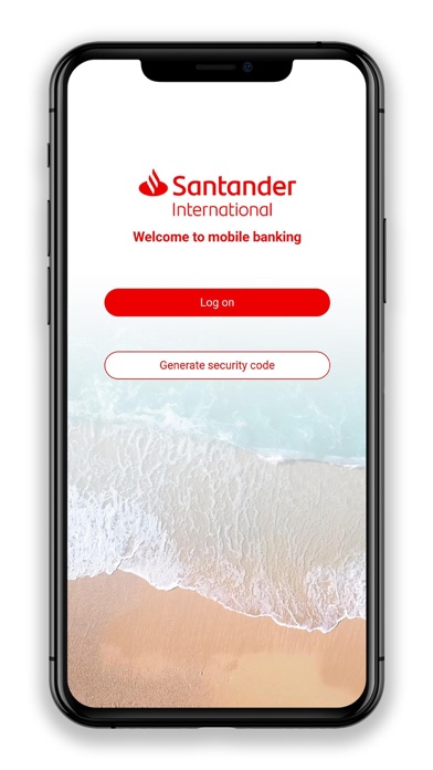 Santander International Screenshot