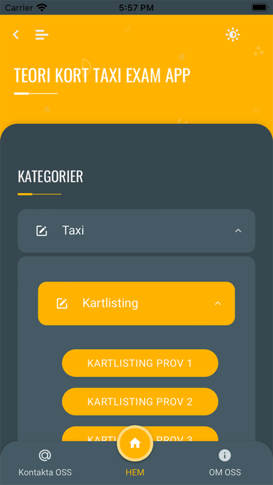 Taxikort Screenshot