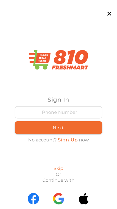 810 Freshmart Screenshot