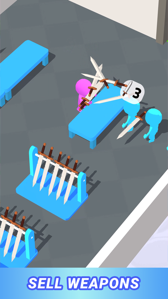 #3. Weapon Master 3D (iOS) 由: Li-Ho Tseng