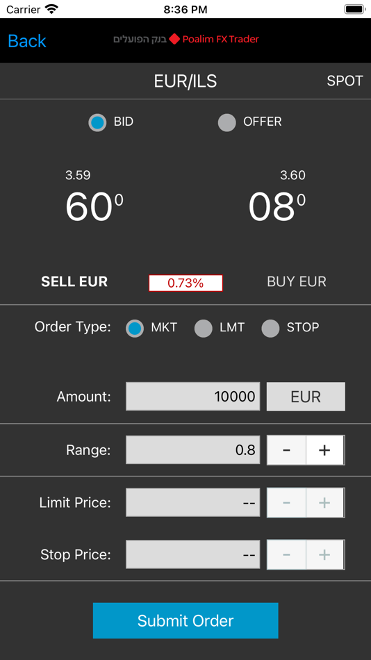 #4. Poalim FX Trader (iOS) 由: Integral