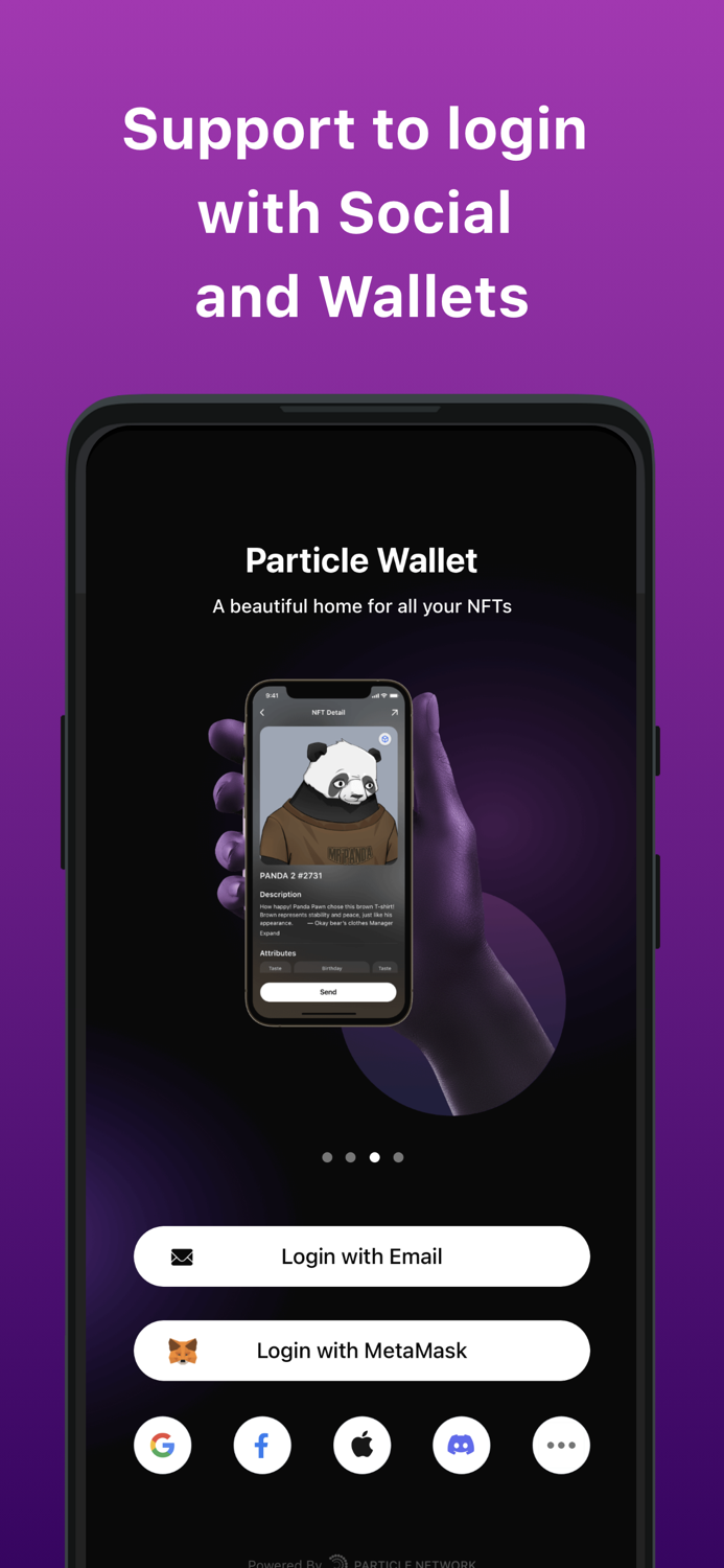 Particle - Crypto Wallet