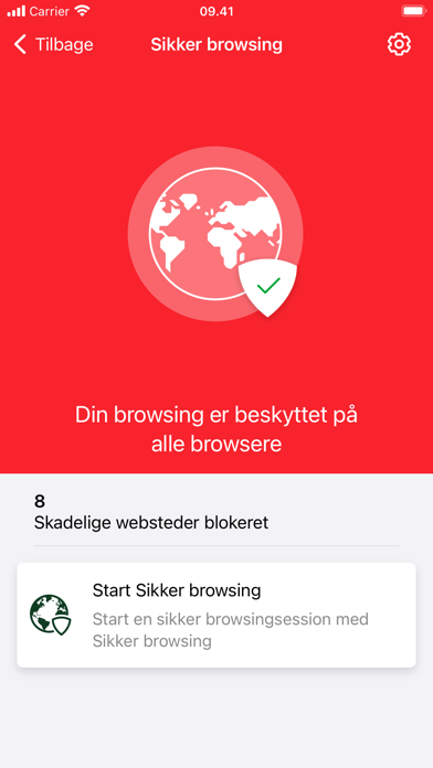 Norlys Sikkerhedspakke Screenshot