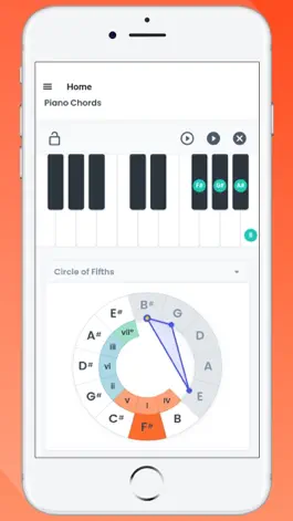 Game screenshot Piano Chords - Music theory mod apk