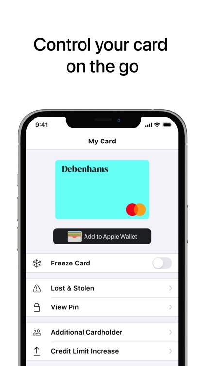 Debenhams credit card screenshot-3