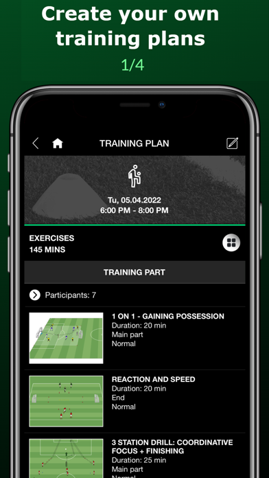 easy2coach Training - Soccer Screenshot