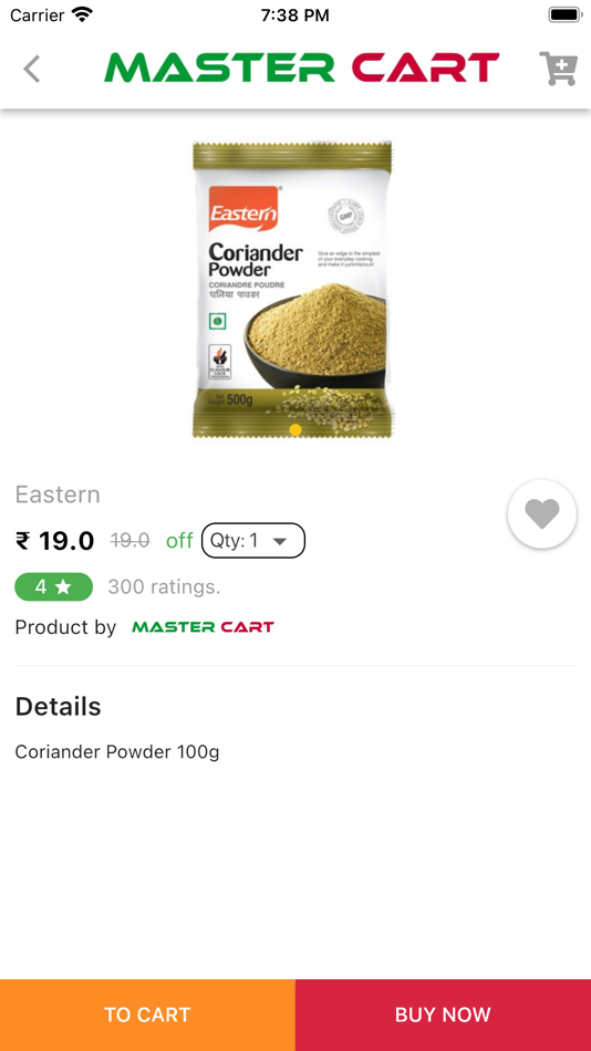 #7. Master Cart (iOS) 由: MASTER ARROW PRIVATE LIMITED