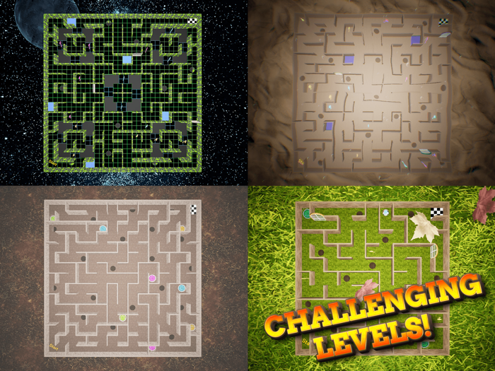 A Maze 3D Labyrinth Ball Game