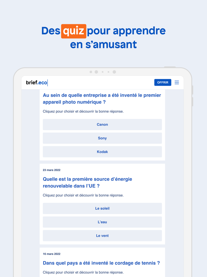 Brief.eco  actu éco expliquée