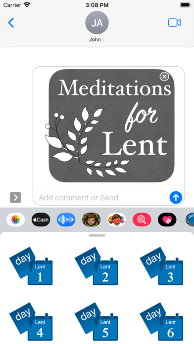 days of Lent Screenshot
