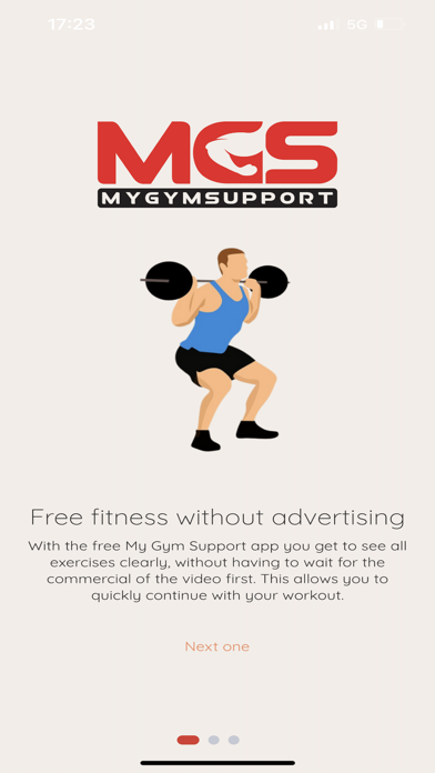 My Gym Support Screenshot