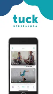 tuck barre and yoga iphone screenshot 2