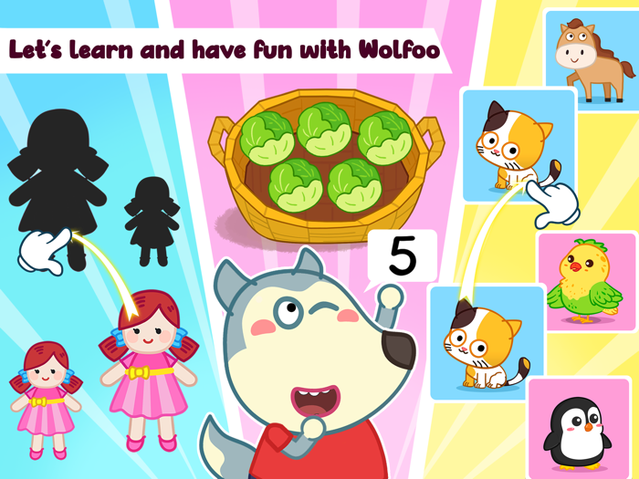 Wolfoo Math Learning Game
