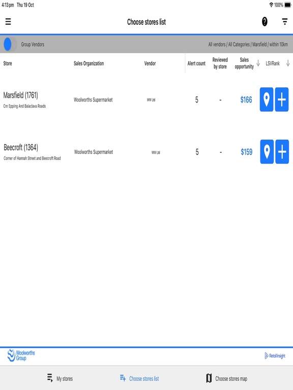 App screenshot