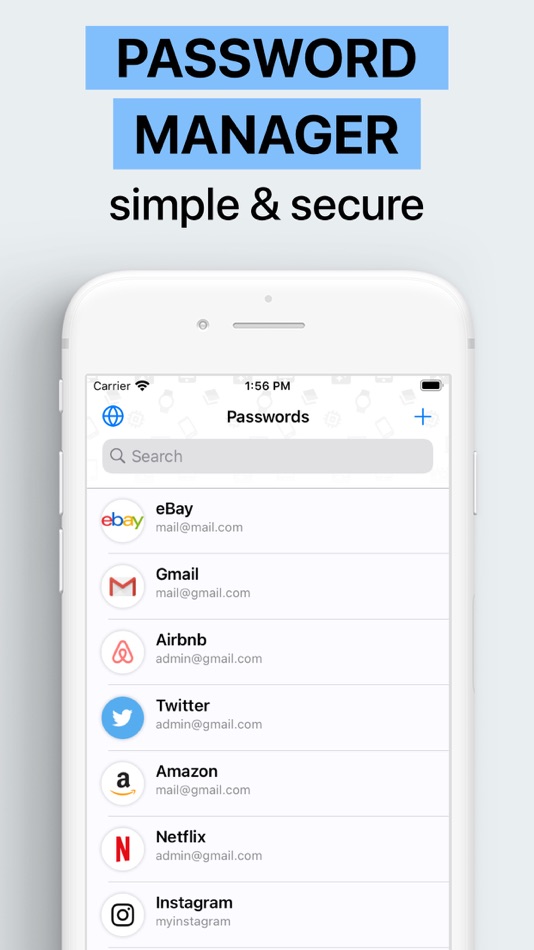 Password Manager. Secure Login - 1.13 - (iOS)