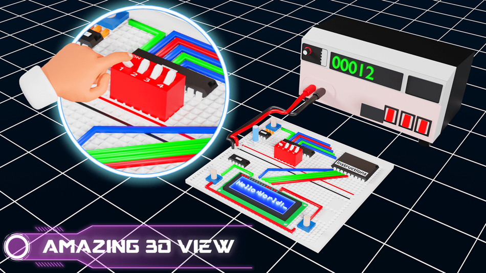 #6. Circuit Design 3D Simulator (macOS) By: KUNHAR GAMES LTD