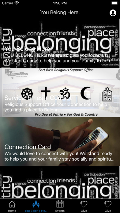 Fort Bliss Chapels Screenshot
