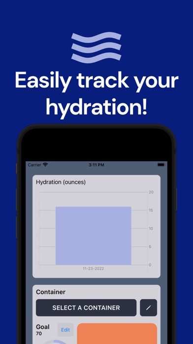 EasyWater: Water Tracking Screenshot