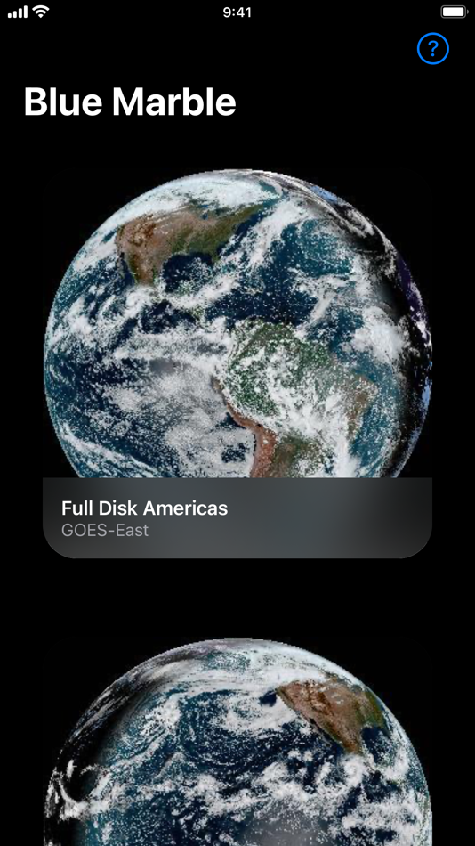 #2. Blue Marble – Satellite Widget (iOS) 由: Detinu Industries LLC