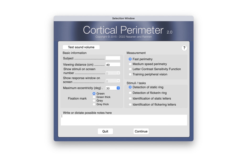 #1. CorticalPerimeter (macOS) By: Nasanen