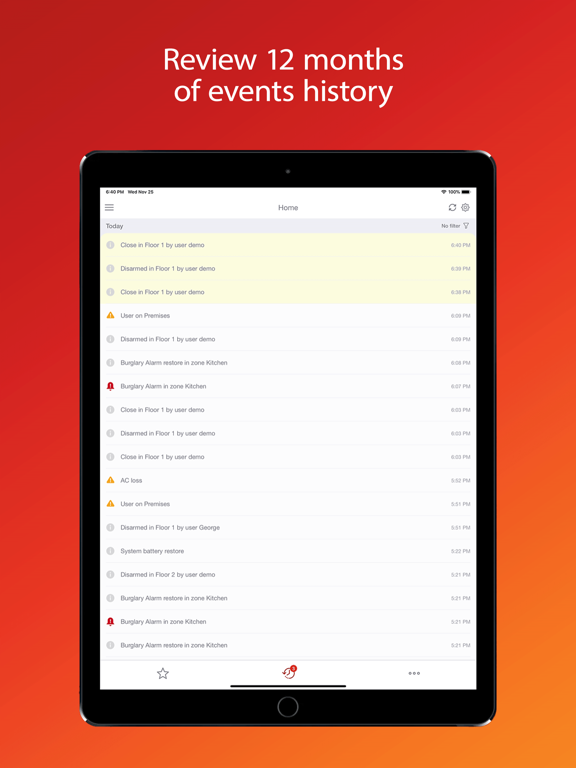 Uplink Security iPad screenshot 5 - Utilities app