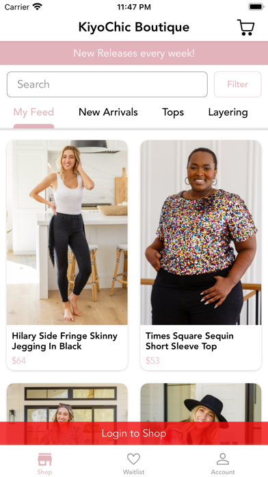 KiyoChic Boutique Screenshot