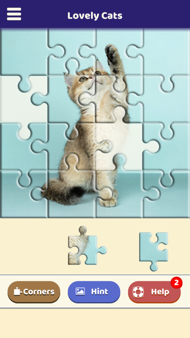 Lovely Cats Puzzle Screenshot
