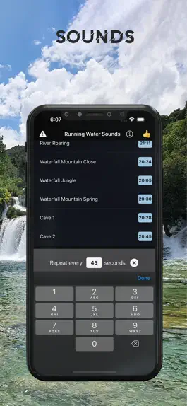 Game screenshot Running Water Sleeping Sounds hack