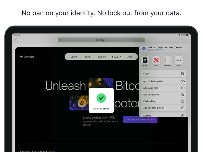 Brace.to - Bookmark Manager