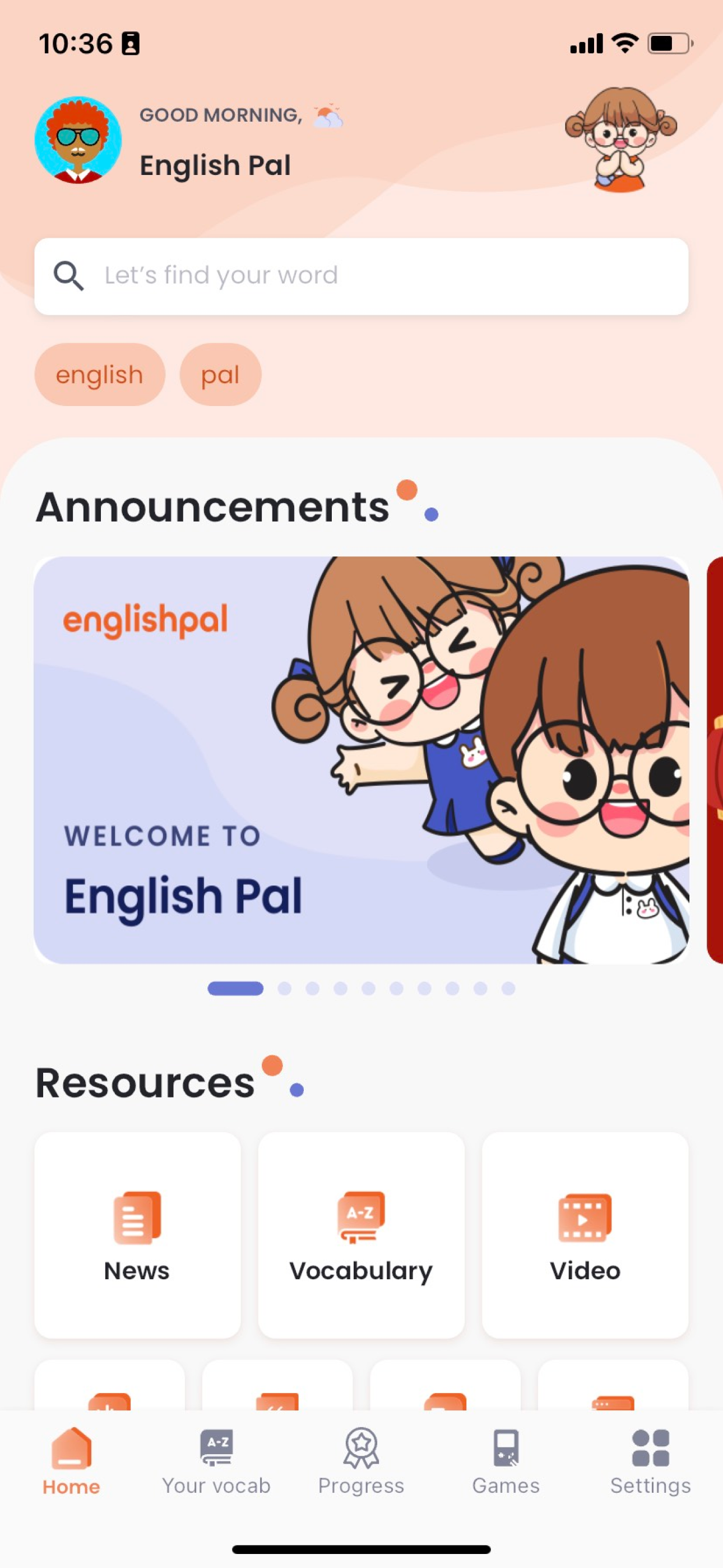 English Pal
