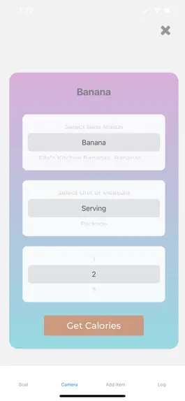 Game screenshot Calorie Counter - Lose Weight hack