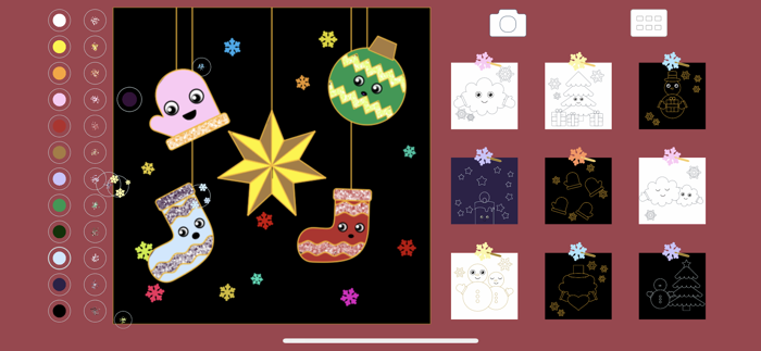 Christmas Coloring Kid Toddler