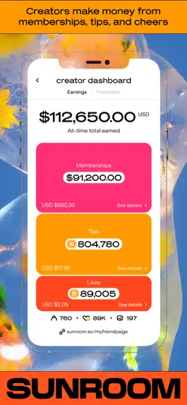 Game screenshot Sunroom: Connect With Creators hack