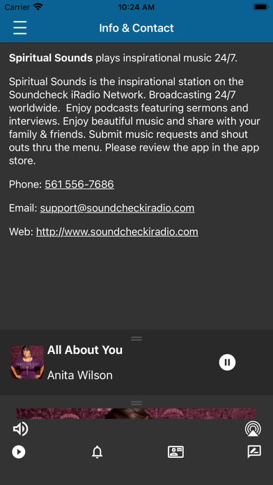 Spiritual Sounds Screenshot
